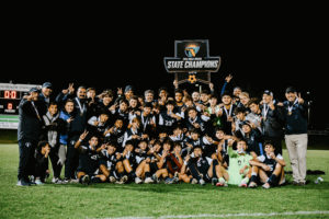 soccer team winning state championship