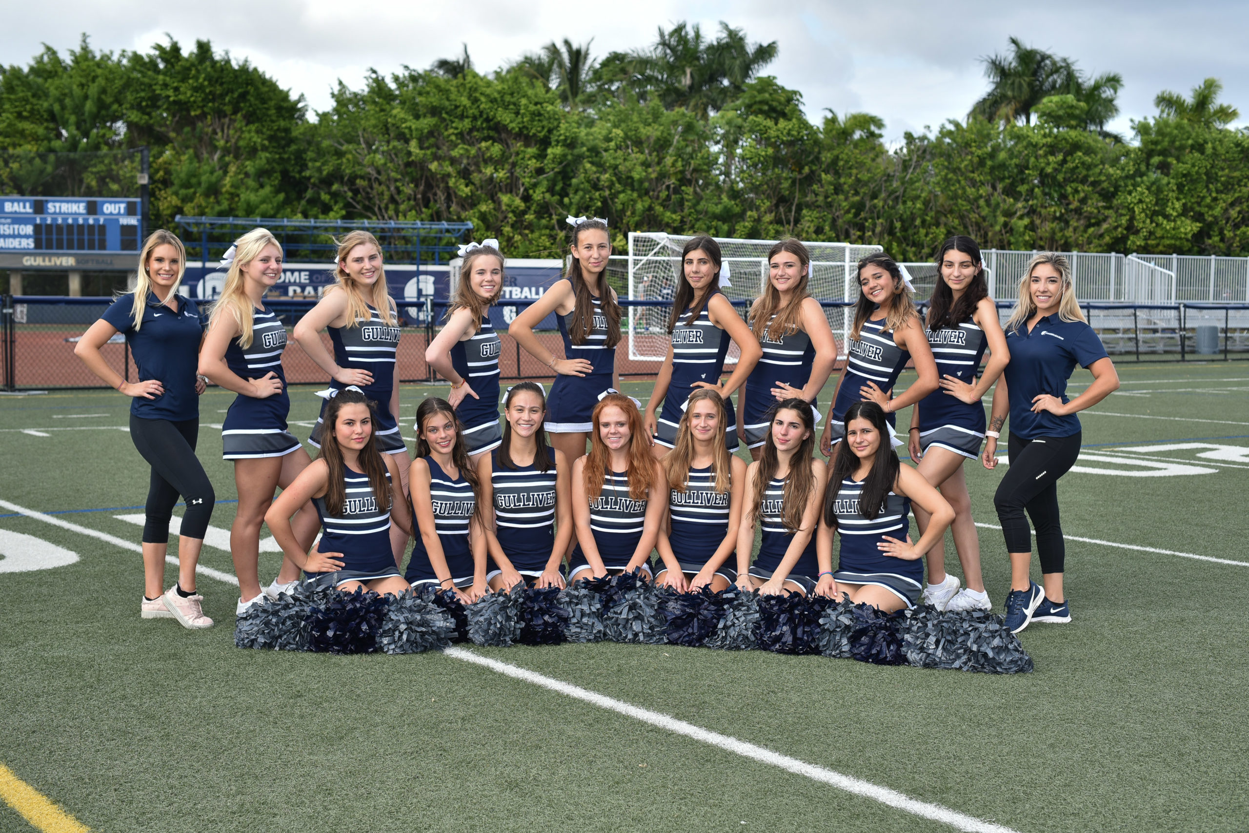 Cheerleading Middle School Girls Gulliver Prep