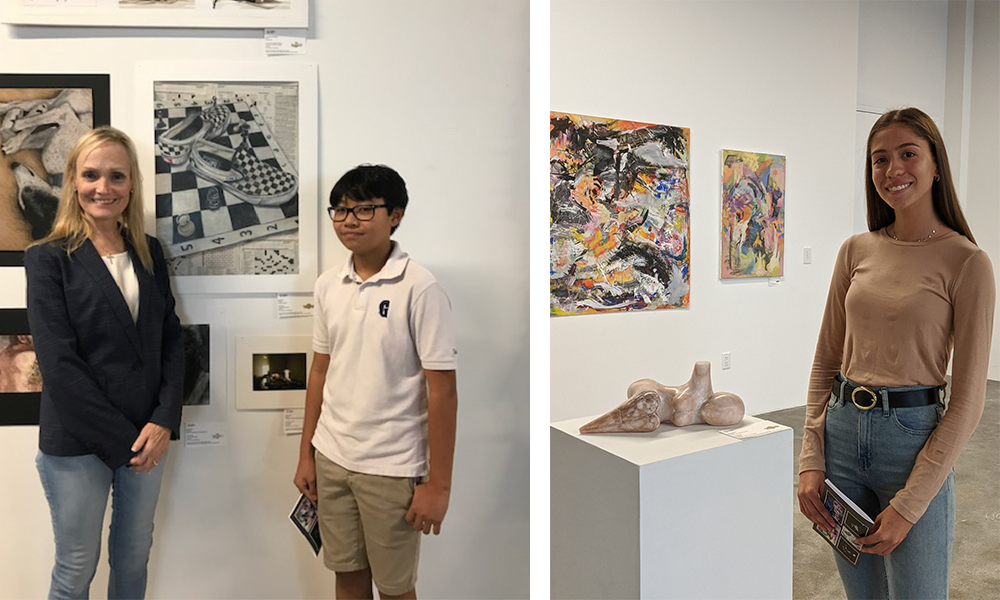 Four Students Earn Gold Keys at Scholastic Art & Writing Awards